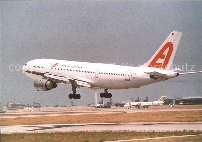Flugzeuge Zivil European Airlines A300B4-103