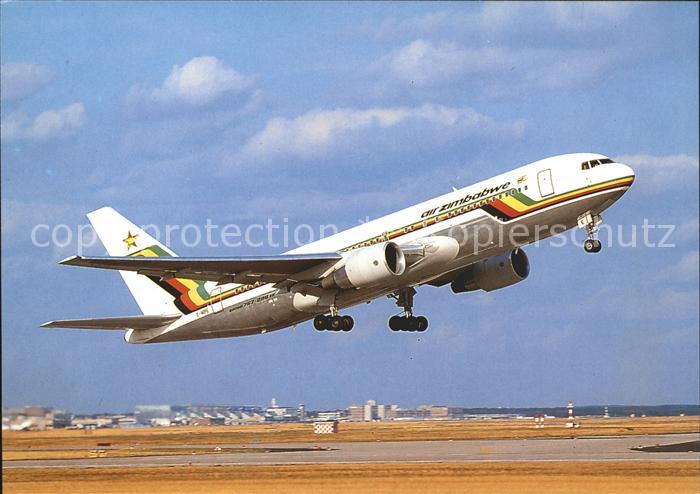 Flugzeuge Zivil Air Zimbabwe Boeing 767-2NO ER Z-WPE c/n 24713/287