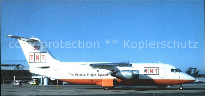 Flugzeuge Zivil TNT The Express Freight System BAe 146-200 QT G-TNTA cnE2056