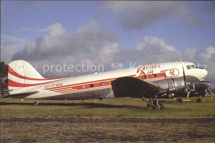 Flugzeuge Zivil Rebel Air DC-3 VH-PWM c/n 11869