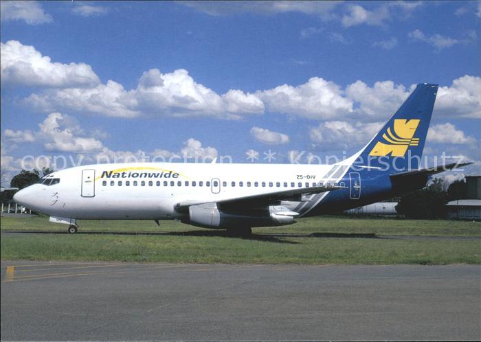 Flugzeuge Zivil Nationwide Boeing B-737-200 ZS-OIV