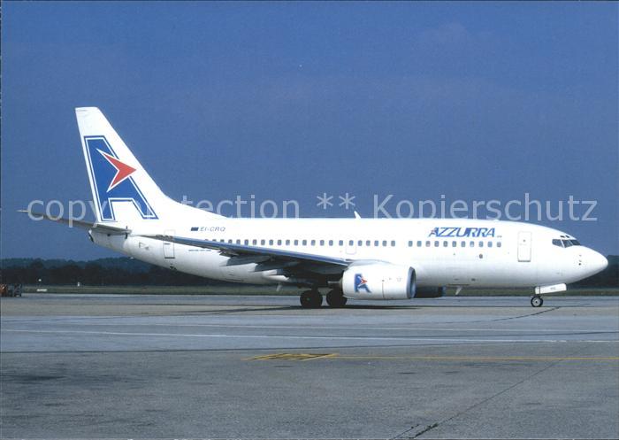 Flugzeuge Zivil Azzurra Air Boeing B-737-700 EI-CRQ