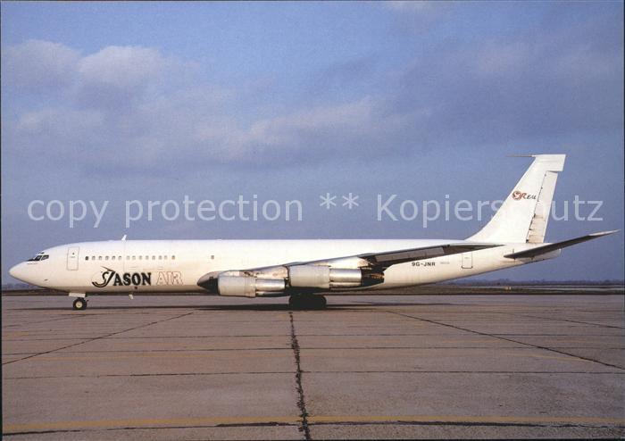 Flugzeuge Zivil Jason Air B-707-324C 9G-JNR c/n 19353