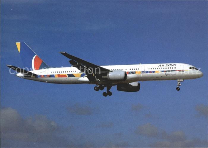 Flugzeuge Zivil Air 2000 Boeing B-757-23A G-OOOI c/n 24289/209