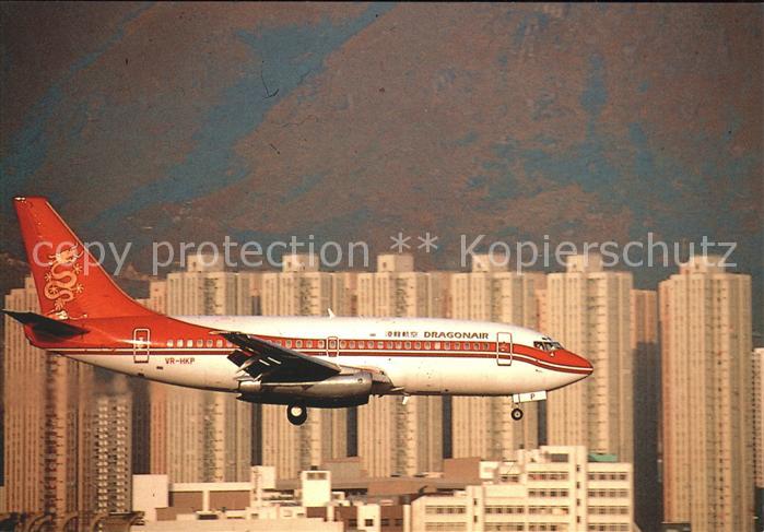 Flugzeuge Zivil Dragonair Boeing 737-2L9 Advanced VR-HK