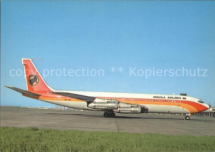 Flugzeuge Zivil Angola Airlines Boeing 707-349C D2-T01