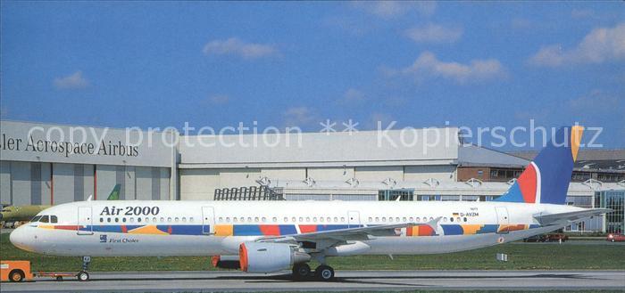 Flugzeuge Zivil Air 2000 A321-211 D-AVZM c/n 1017