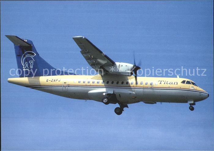 Flugzeuge Zivil Titan Airways ATR-42-300 G-ZAPJ c/n 113