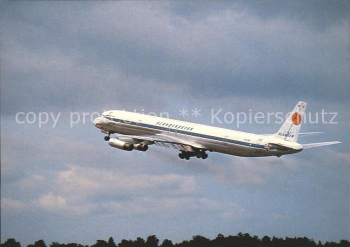 Flugzeuge Zivil Scandinavian Scanair DC-8-63