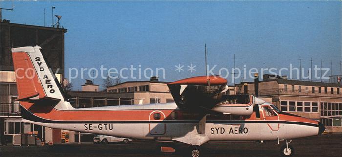 Flugzeuge Zivil Syd Aero Twin Otter 300 SE-GTU