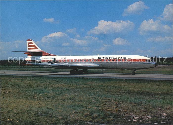 Flugzeuge Zivil Sterling Airways Sud-Aviation Caravelle SE-210 OY-STH