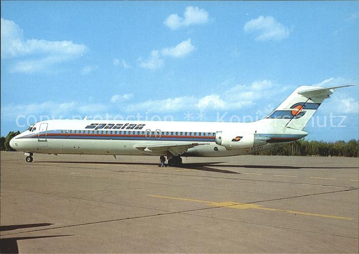 Flugzeuge Zivil Spantax Douglas DC9-32