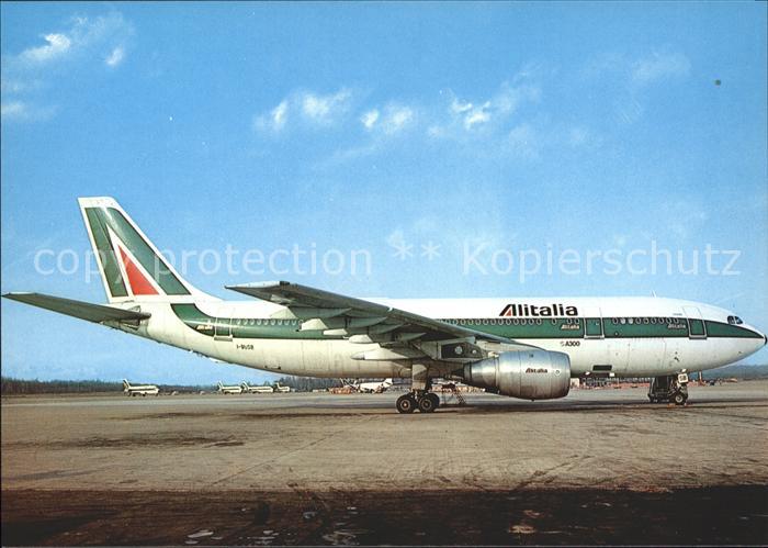 Flugzeuge Zivil Alitalia A300B4-203