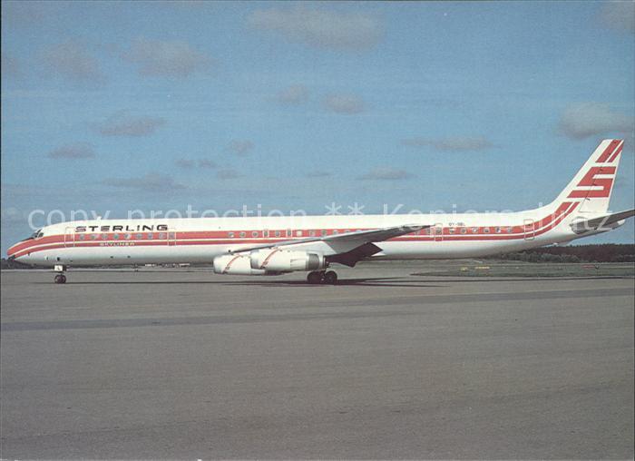 Flugzeuge Zivil Sterling Airways DC-8-63