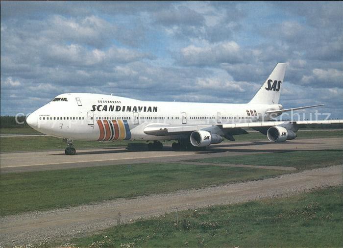 Flugzeuge Zivil SAS Scandinavian Boeing 747-283M