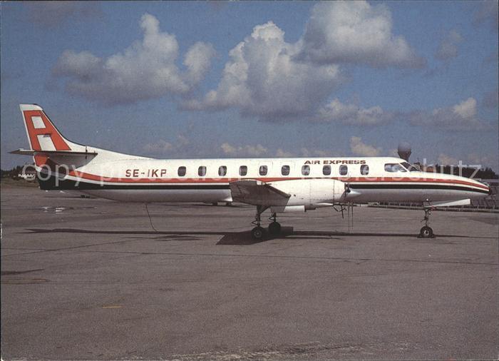 Flugzeuge Zivil AMA Air Express SE-IKP Swearingen SA226 TC Metro II