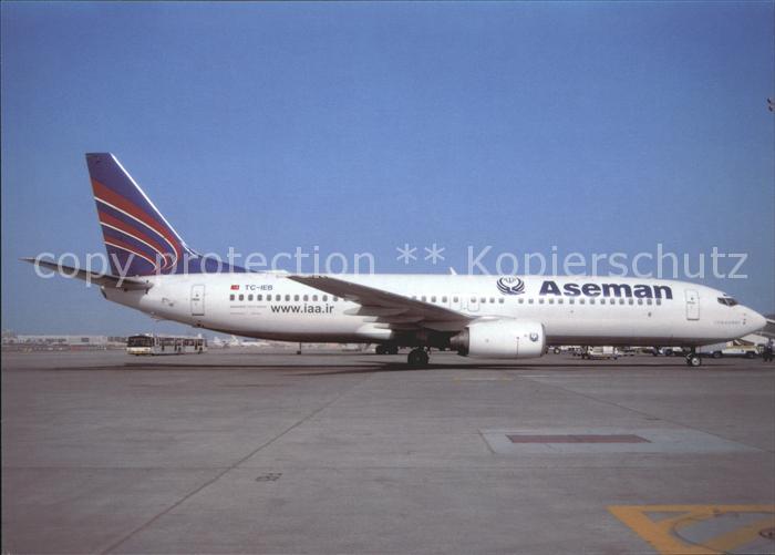 Flugzeuge Zivil Iran Aseman B737-800 TC-IEB