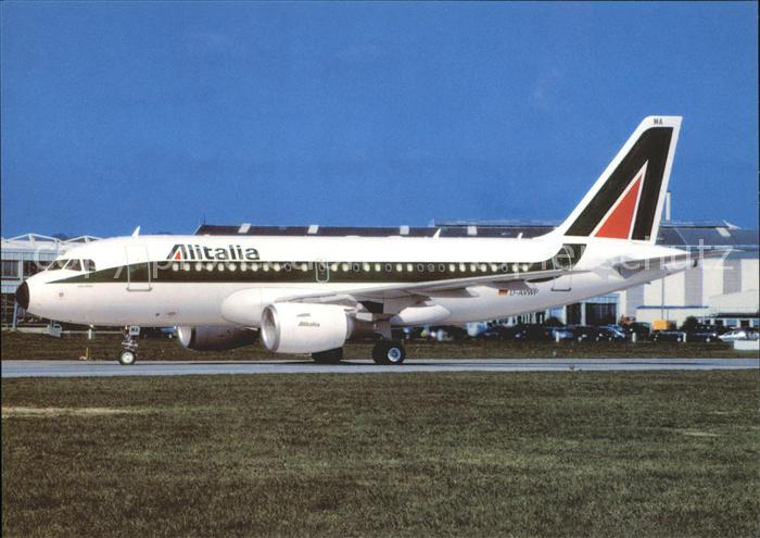 Flugzeuge Zivil Alitalia A319 D-AVWB