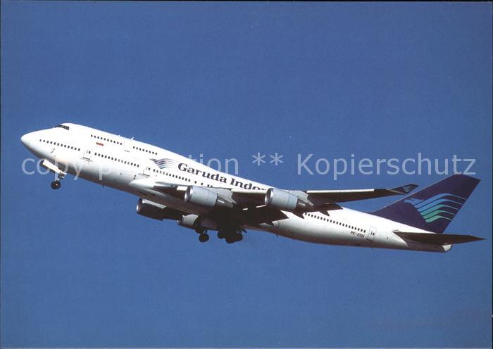 Flugzeuge Zivil Garuda Indonesia B747-4U3 PK-GSH c/n 25705/1029