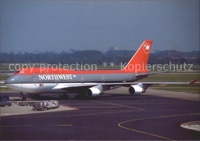 Flugzeuge Zivil Northwest Airlines B747-451 N669US c/n 24224/803