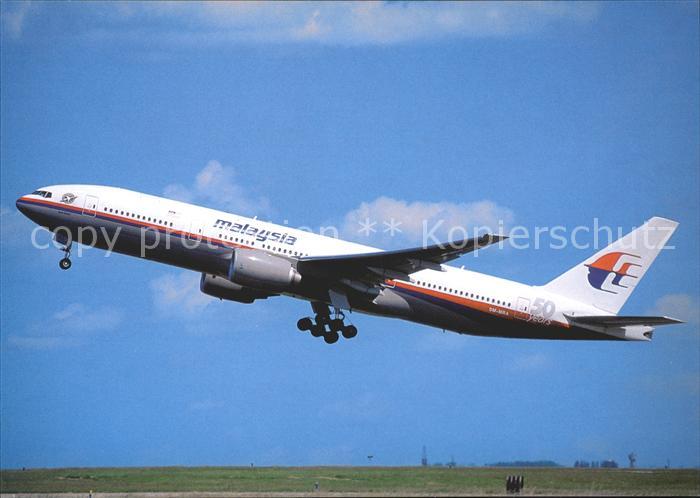 Flugzeuge Zivil Malaysia Airlines B777-2H6 9M-MRA