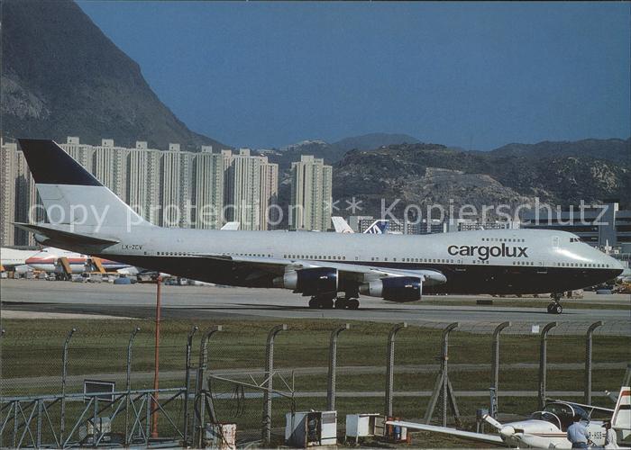 Flugzeuge Zivil Cargolux Boeing B-747-2D3B Combi LX-ZCV c/n 21252/297