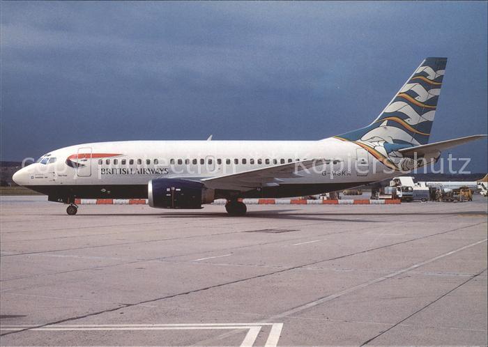 Flugzeuge Zivil British Airways Boeing B-737-300 G-MSKA