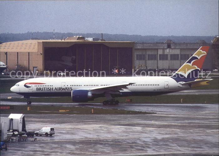 Flugzeuge Zivil British Airways Boeing B-777-236 G-VIIL c/n 27493