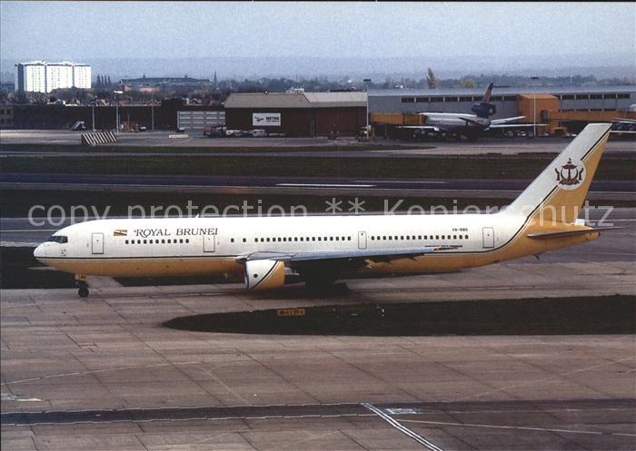 Flugzeuge Zivil Royal Brunei Boeing B-767-33A ER V8-RBG c/n 25532/442