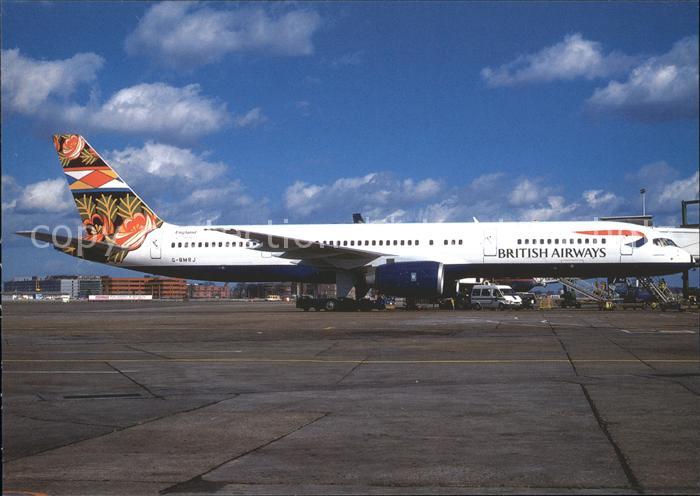 Flugzeuge Zivil British Airways Grand Union col. Boeing B-757-236 G-BMRJ c/n 242