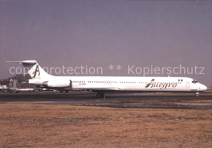 Flugzeuge Zivil Allegro McDonnell Douglas MD-83 XA-SWW c/n 49848/1592