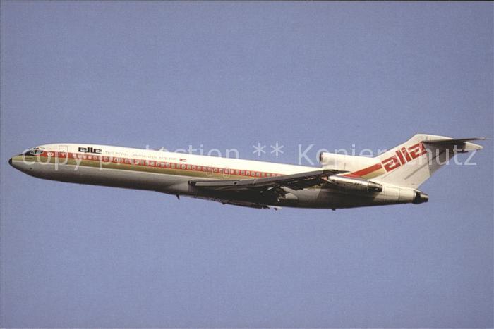 Flugzeuge Zivil Alia B-727-2D3 advanced JY-AFW c/n 22271