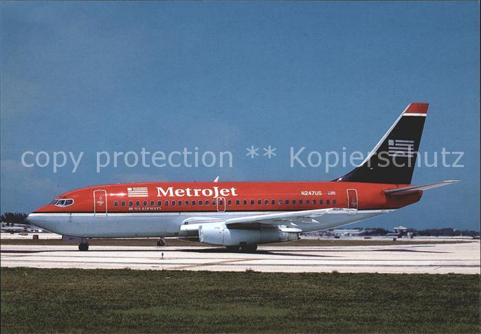 Flugzeuge Zivil Metro Jet Boeing 737-201 N247US c/n 22754/870