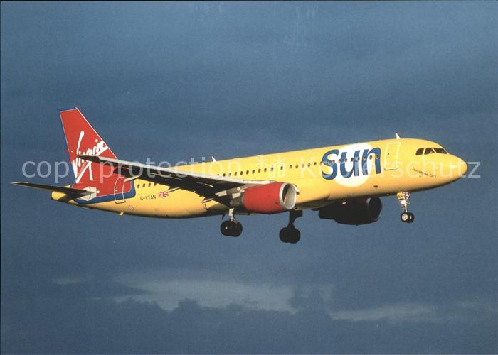 Flugzeuge Zivil Virgin Sun A320-214 G-VTAN cn 764