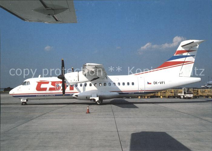 Flugzeuge Zivil Aerospatiale Alenia ATR42-300 OK-VFI cn 173