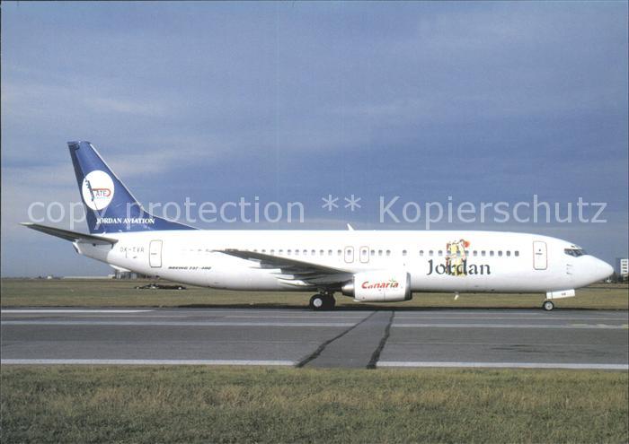 Flugzeuge Zivil Jordan Aviation B-737-4Y0 OK-TVR c/n 23