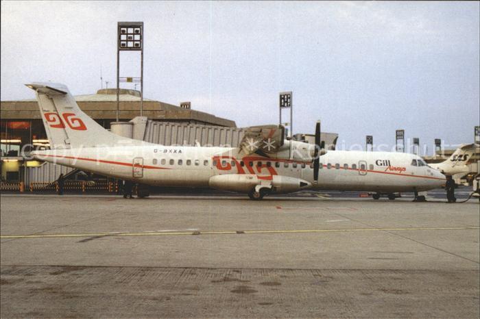 Flugzeuge Zivil Gill Airways ATR72 G-BXXA