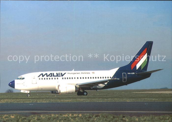 Flugzeuge Zivil Malev Hungarian Airlines B-737-5K5 HA-LER c/n 24926/1966