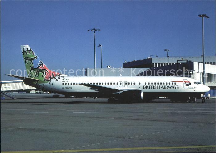 Flugzeuge Zivil British Airways Boeing B-737-400 G-DOCD