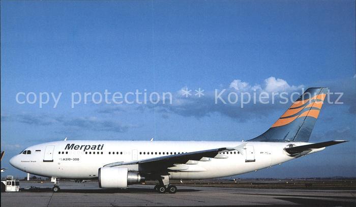 Flugzeuge Zivil Merpati A310-300 PK-MAW