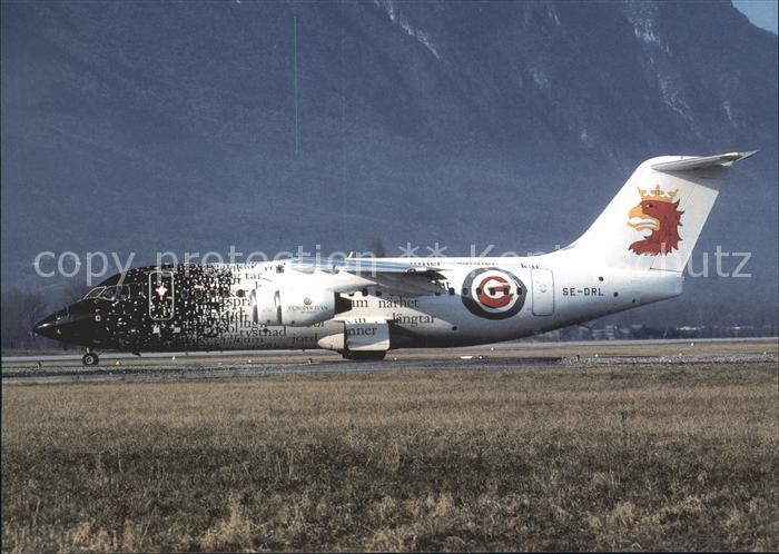 Flugzeuge Zivil BAE 146-200 SE-DRL cn E2138