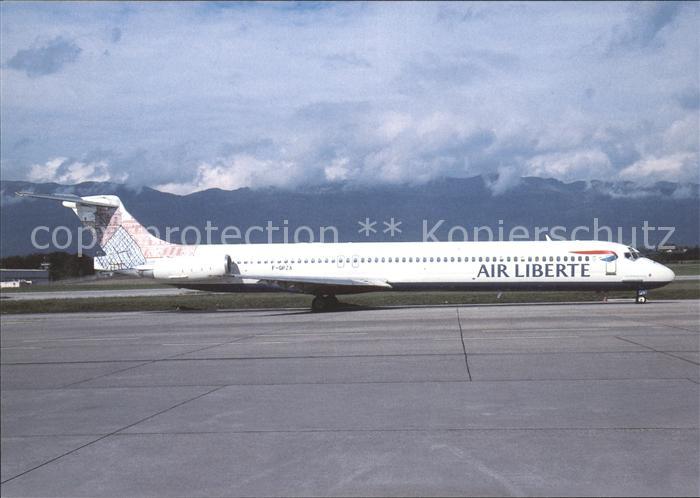 Flugzeuge Zivil Air Liberte MCD Douglas MD-83 F-GPZA cn
