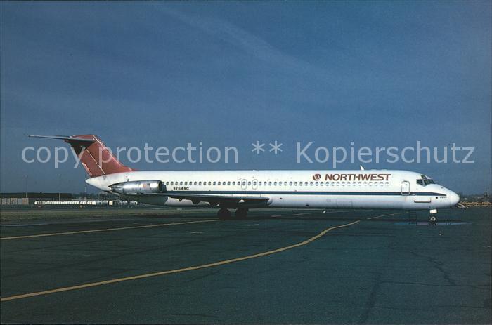 Flugzeuge Zivil Northwest Airlines McDonnell Douglas DC-9-51 N764NC c/n 47717