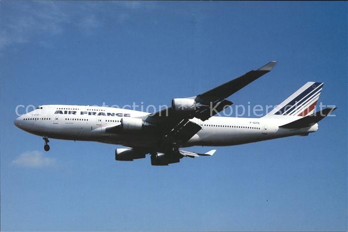 Flugzeuge Zivil Air France Boeing 747-428 F-GITE c/n 25601