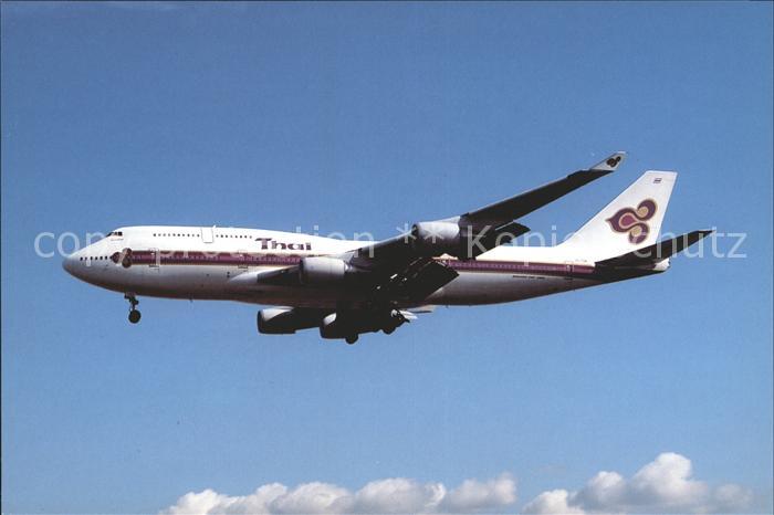Flugzeuge Zivil Thai Airways Boeing 747-4D7 HS-TGK c/n 24993
