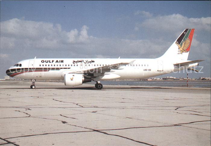 Flugzeuge Zivil Gulfair A320 A40-EB