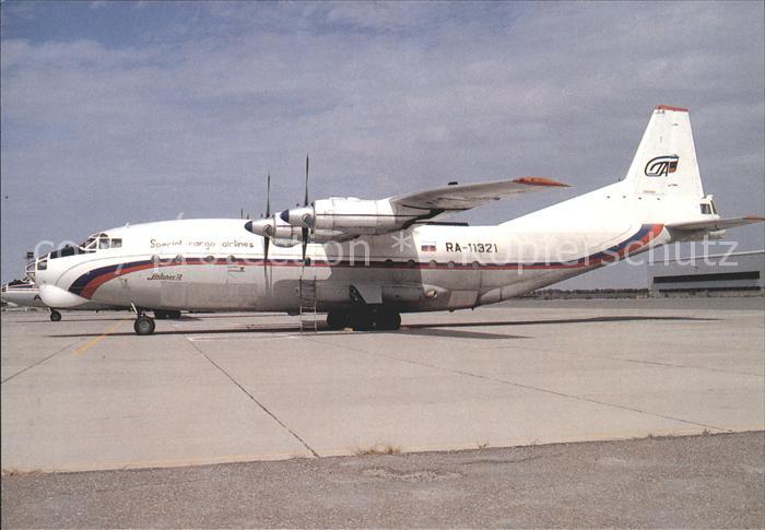 Flugzeuge Zivil Special Cargo Airlines Antonov AN-12 RA-11321