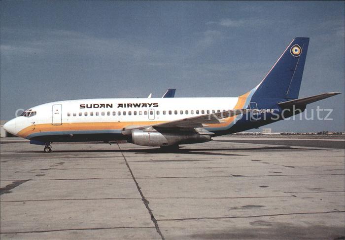Flugzeuge Zivil Sudan Airways Boeing 737-200 SE-DLD