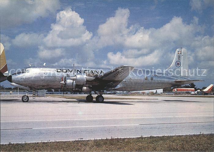 Flugzeuge Zivil Dominicana DC6A HI-292CT c/n 44594/493