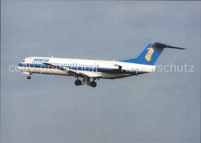 Flugzeuge Zivil Aviacsa Fokker 100 PH-LNH